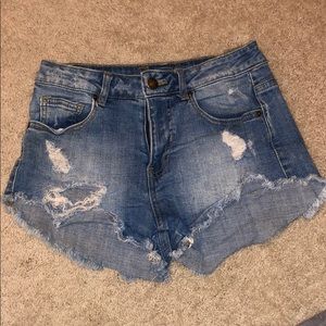 Jean shorts